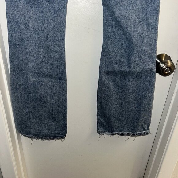 Buckle Black Light Blue Fit No 75 High Rise Shaping Distressed Bootcut Jeans 28 - Picture 7 of 11